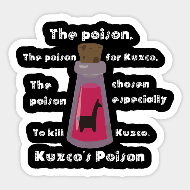 That Poison? Sticker by AlteredWalters